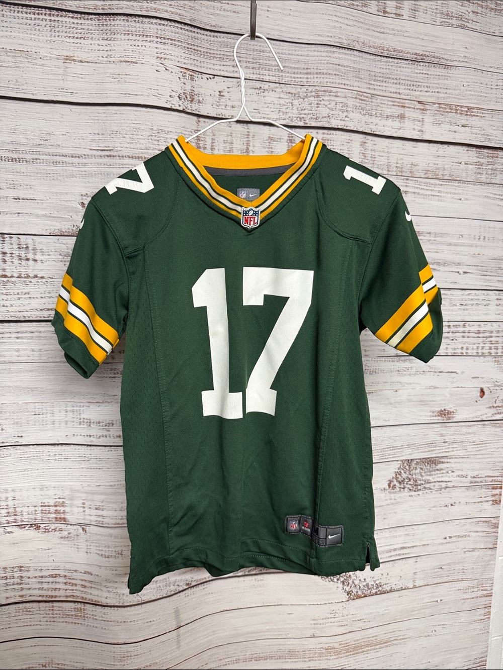 NFL Youth Green Bay Packers Jersey Davante Adams 17 Nike